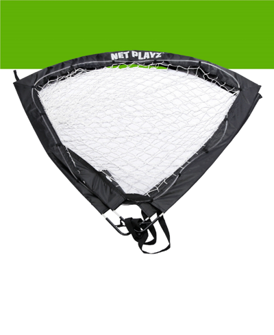 Net Playz Backyard Soccer Goal, Light Up Soccer Goals Gift, Glow In The Dark, Portable Pop-up Football Goals F In Black