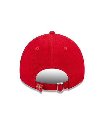 New Era Red Tampa Bay Buccaneers Collegiate 9twenty Adjustable Hat In Red