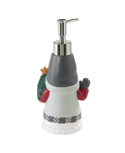 Avanti Gnome Holiday Resin Soap/lotion Dispenser In Multicolor