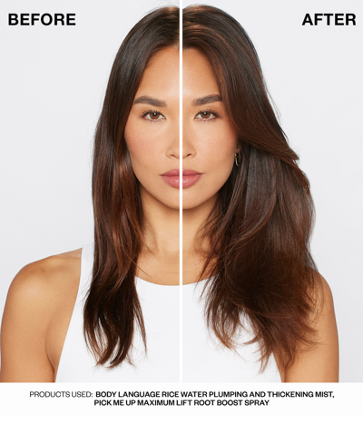 Igk Hair Body Language Rice Water Plumping & Thickening Mist In No Color