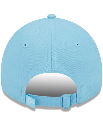 New Era Light Blue Los Angeles Rams Color Pack Brights 9twenty Adjustable Hat In Light Blue