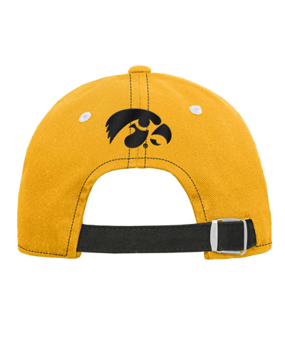 Shop Outerstuff Big Boys And Girls Gold Iowa Hawkeyes Old School Slouch Adjustable Hat