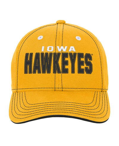 Outerstuff Big Boys Gold Michigan Wolverines Old School Slouch Adjustable Hat In Gold