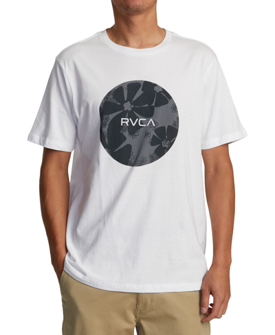 Shop Rvca Men's Motor Short Sleeve T-shirt In White