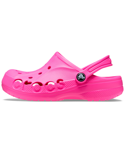 Crocs Little Girls Baya Classic Clogs From Finish Line In Electric Pink
