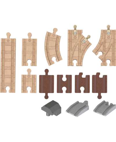 Fisher Price Thomas Friends Wooden Railway Expansion Clackety Train Track Pack In Multi-color