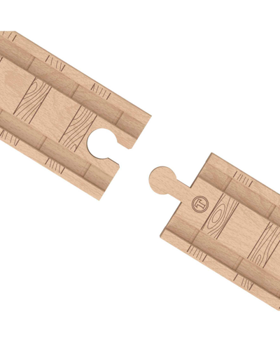 Fisher Price Thomas Friends Wooden Railway Expansion Clackety Train Track Pack In Multi-color