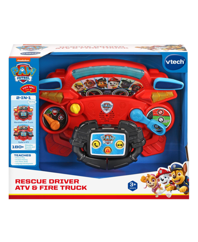 Vtech Paw Patrol Rescue Driver Atv Fire Truck In Multicolor