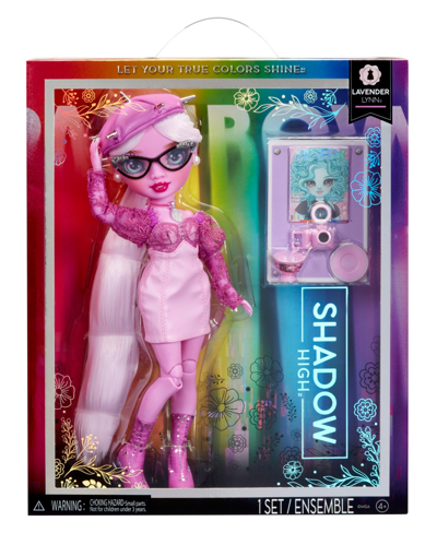 Shop Rainbow High Lavender Lynne Doll In Multicolor