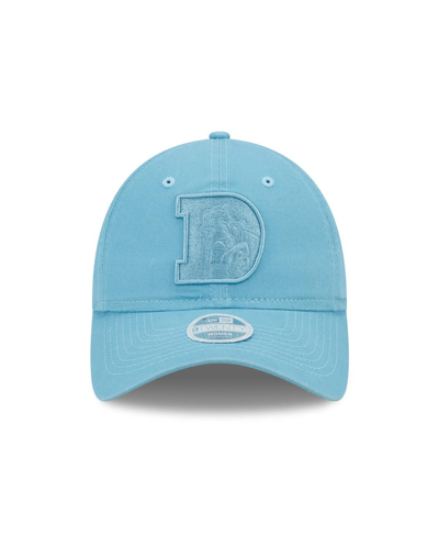 Shop New Era Women's  Light Blue Denver Broncos Core Classic 2.0 Tonal 9twenty Adjustable Hat
