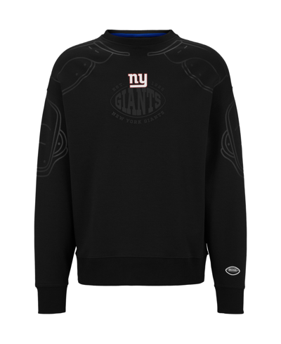 Shop Hugo Boss Boss By  Men's Boss X Ny Giants Nfl Sweatshirt In Black