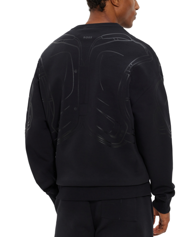 Hugo Boss Boss By  Men's Boss X Ny Giants Nfl Sweatshirt In Black