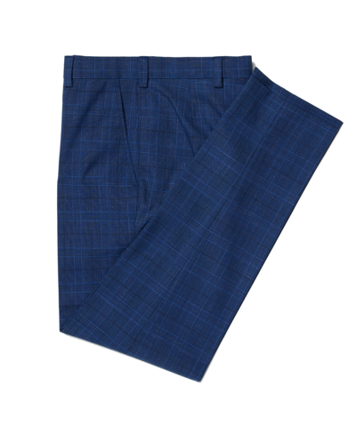 Shop Lauren Ralph Lauren Big Boys Plaid Classic Pants In Blue