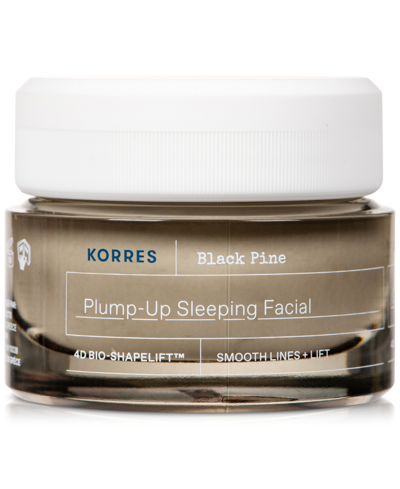 Shop Korres Black Pine Plump-up Sleeping Facial, 1.3 Oz.