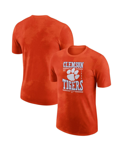Shop Nike Men's  Orange Clemson Tigers Team Stack T-shirt