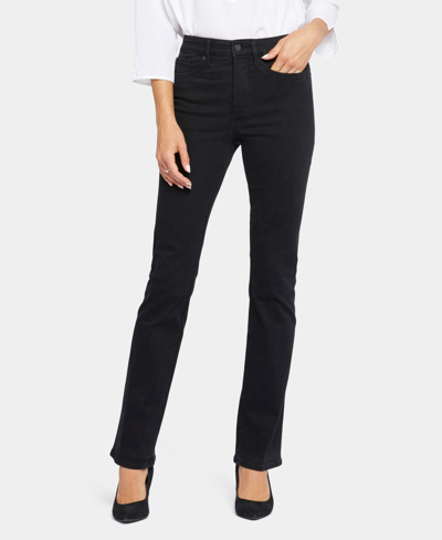 Shop Nydj Women's Le Silhouette High Rise Slim Bootcut Jeans In Stellar