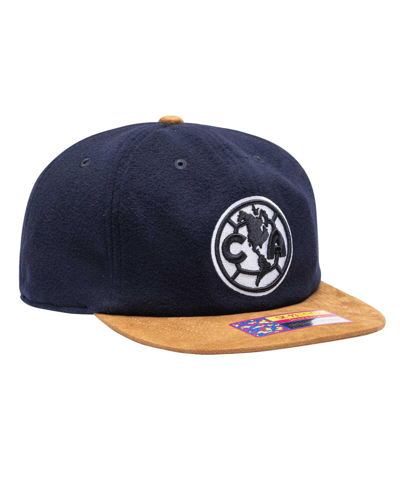 Shop Fan Ink Men's Navy Club America Lafayette Snapback Hat