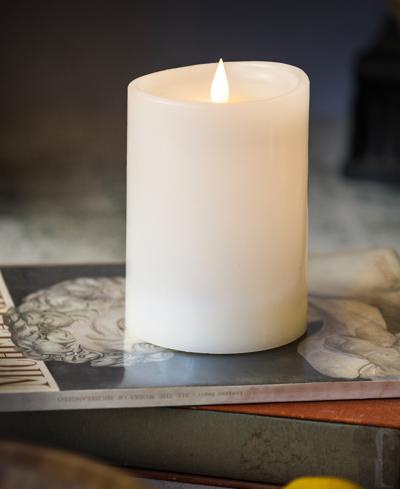 Shop Seasonal Classic Motion Flameless Candle 3 X 5 In Ivory