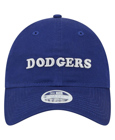Shop New Era Women's  Royal Los Angeles Dodgers Shoutout 9twenty Adjustable Hat