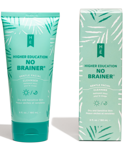 Shop Higher Education Skincare No Brainer Gentle Facial Cleanser, 6 Fl. Oz. In No Color