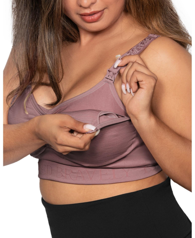 Shop Kindred Bravely Women's Busty Sublime Hands-free Pumping & Nursing Bra In Twilight