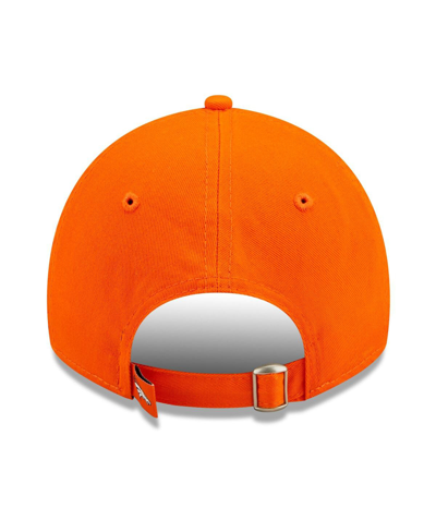 Shop New Era Women's  Orange Denver Broncos Formed 9twenty Adjustable Hat