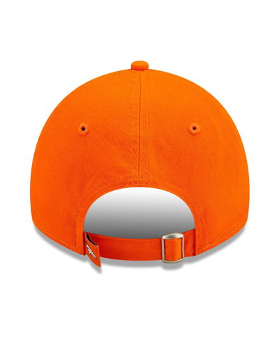 New Era Orange Denver Broncos Formed 9twenty Adjustable Hat In Orange