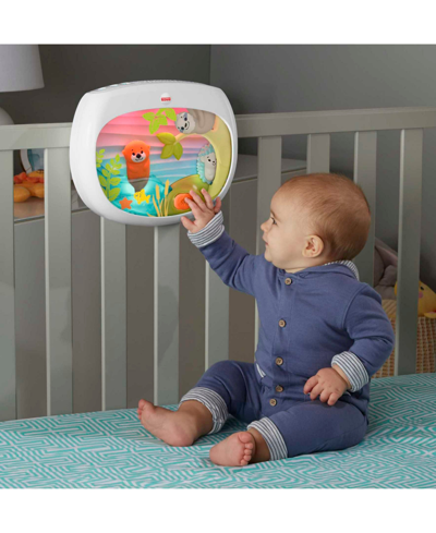 Fisher Price Settle Sleep Projection Soother, Music And Lights Crib Toy In Multi-color