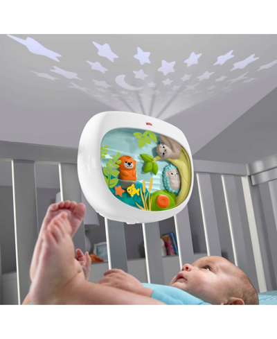 Fisher Price Settle Sleep Projection Soother, Music And Lights Crib Toy In Multi-color