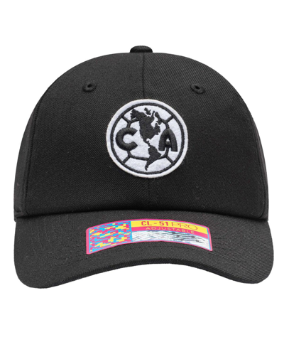 Shop Fan Ink Men's Black Club America Berkeley Classic Adjustable Hat