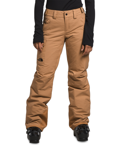 Shop The North Face Women's Freedom Insulated Pants In Almond Butter