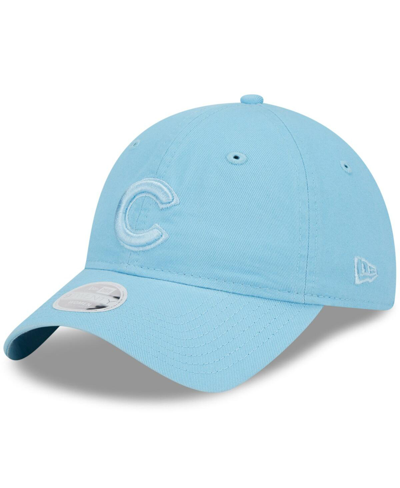 Shop New Era Women's  Light Blue Chicago Cubs Doscientos Core Classic 9twenty Adjustable Hat
