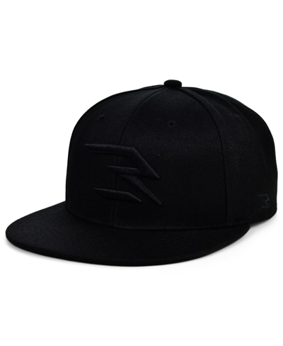 Shop Nike 3brand By Russell Wilson Men's Black  Fashion Snapback Adjustable Hat