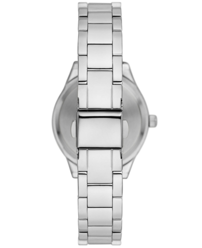 Folio Women's Quartz Three Hand Silver-tone Alloy Watch 33mm, Gift Set