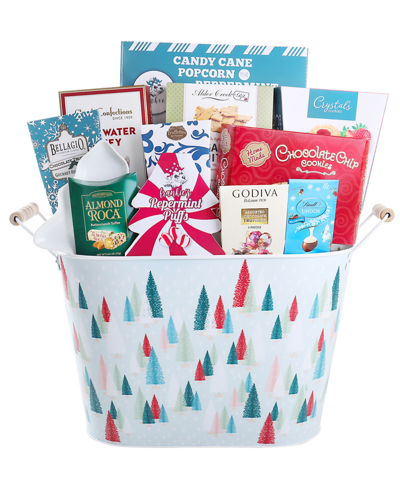 Shop Alder Creek Gift Baskets Holiday Winter Trees Gift Basket, 11 Piece In No Color