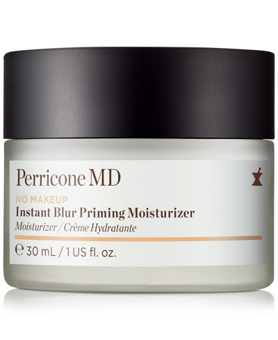 Shop Perricone Md No Makeup Instant Blur Priming Moisturizer, 1 Oz. In No Color