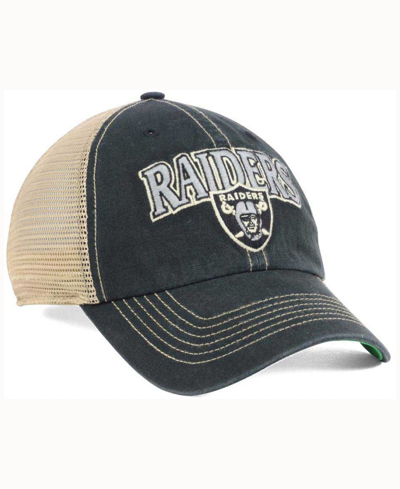 Shop 47 Brand Oakland Raiders Tuscaloosa Clean Up Cap In Black,tan