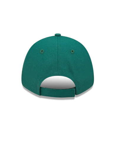 Shop New Era Women's  Green New York Jets Simple 9forty Adjustable Hat