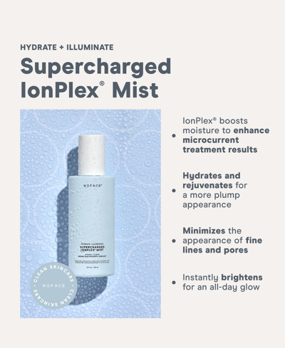 Shop Nuface Supercharged Ionplex Facial Mist, 5 Oz. In No Color