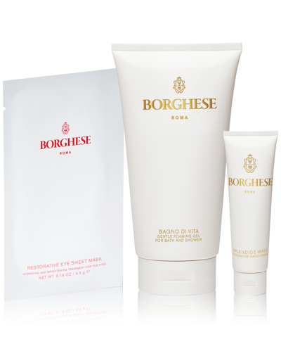 Shop Borghese 3-pc. Spa Starter Skincare Set In No Color
