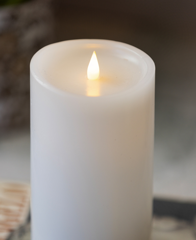 Shop Seasonal Classic Motion Flameless Candle 3 X 9 In White