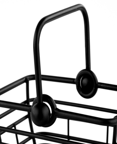 Spectrum Diversified Contempo Sugar And Sweetener Packet Holder In Black