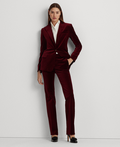 Ralph lauren store stretch velvet blazer