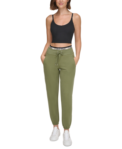 Calvin klein fleece online pants womens