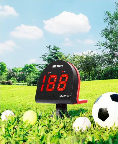 Net Playz Speed Radar, Multi-sports Personal Speed Radar Detector Gun, Measurement Baseball Pitching, Bat Swin In Black