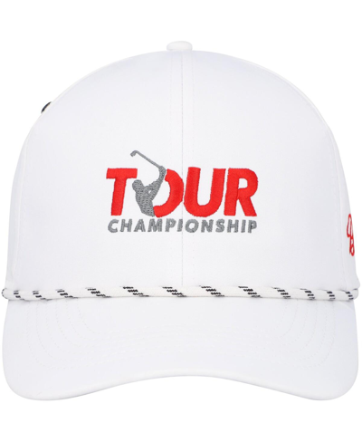 Barstool Golf Men's  White Tour Championship Patch Trucker Adjustable Hat In White