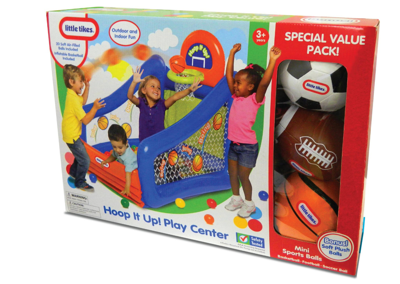 Little Tikes Hoop It Up Play Center Ball Pit In Multi