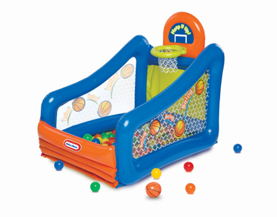 Shop Little Tikes Hoop It Up Play Center Ball Pit In Multi