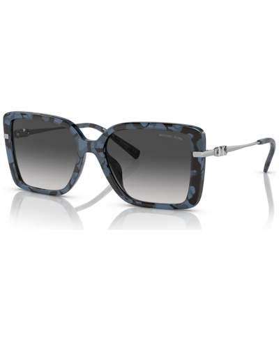 Shop Michael Kors Women's Sunglasses, Castellina Mk2174u In Blue Tortoise