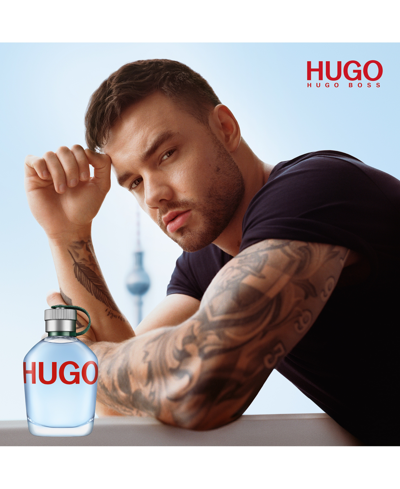Shop Hugo Boss Men's 3-pc. Hugo Man Eau De Toilette Gift Set In No Color